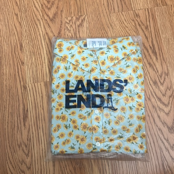 Lands End pattern dress shirt size 12 - Picture 6 of 6